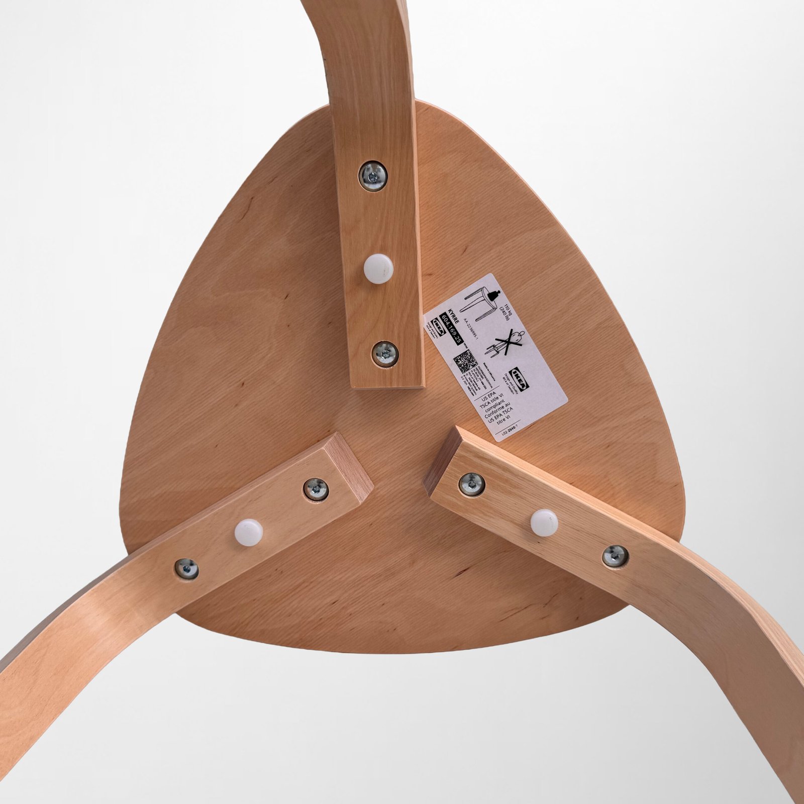IKEA KYRRE Stool – Birch - Image 6