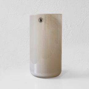 HÄCKOXEL Vase, white, 20 cm-1