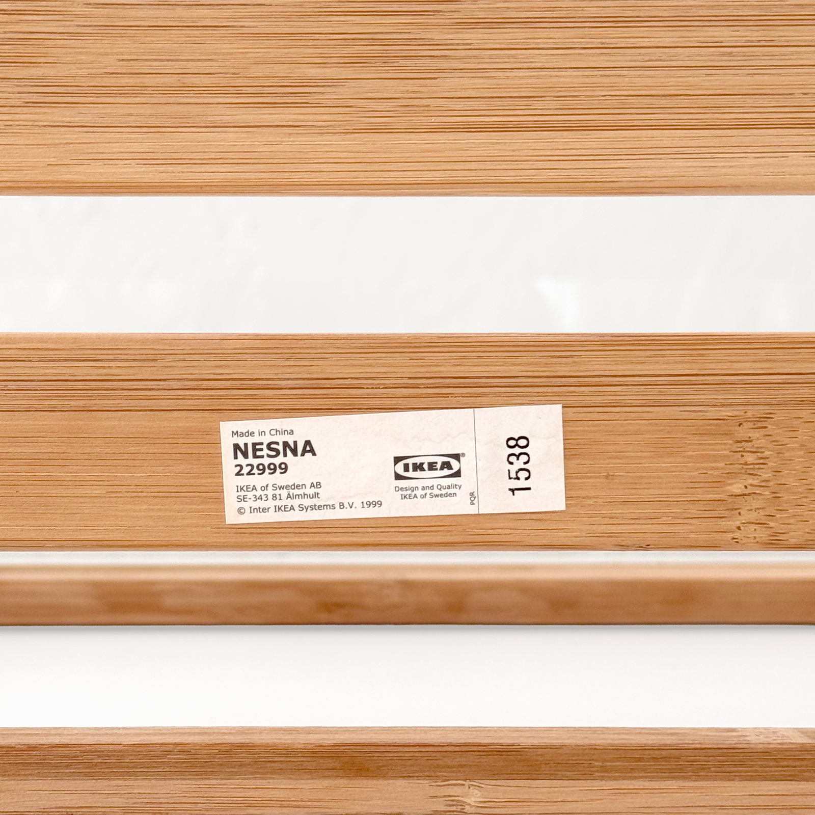 IKEA NESNA Bedside Table – Bamboo - Image 6