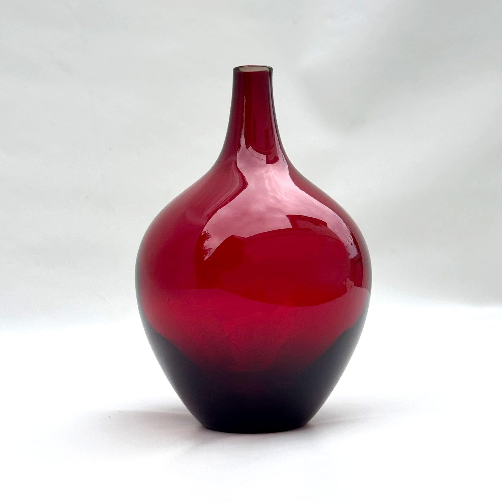 IKEA SALONG Vase – Ruby Red