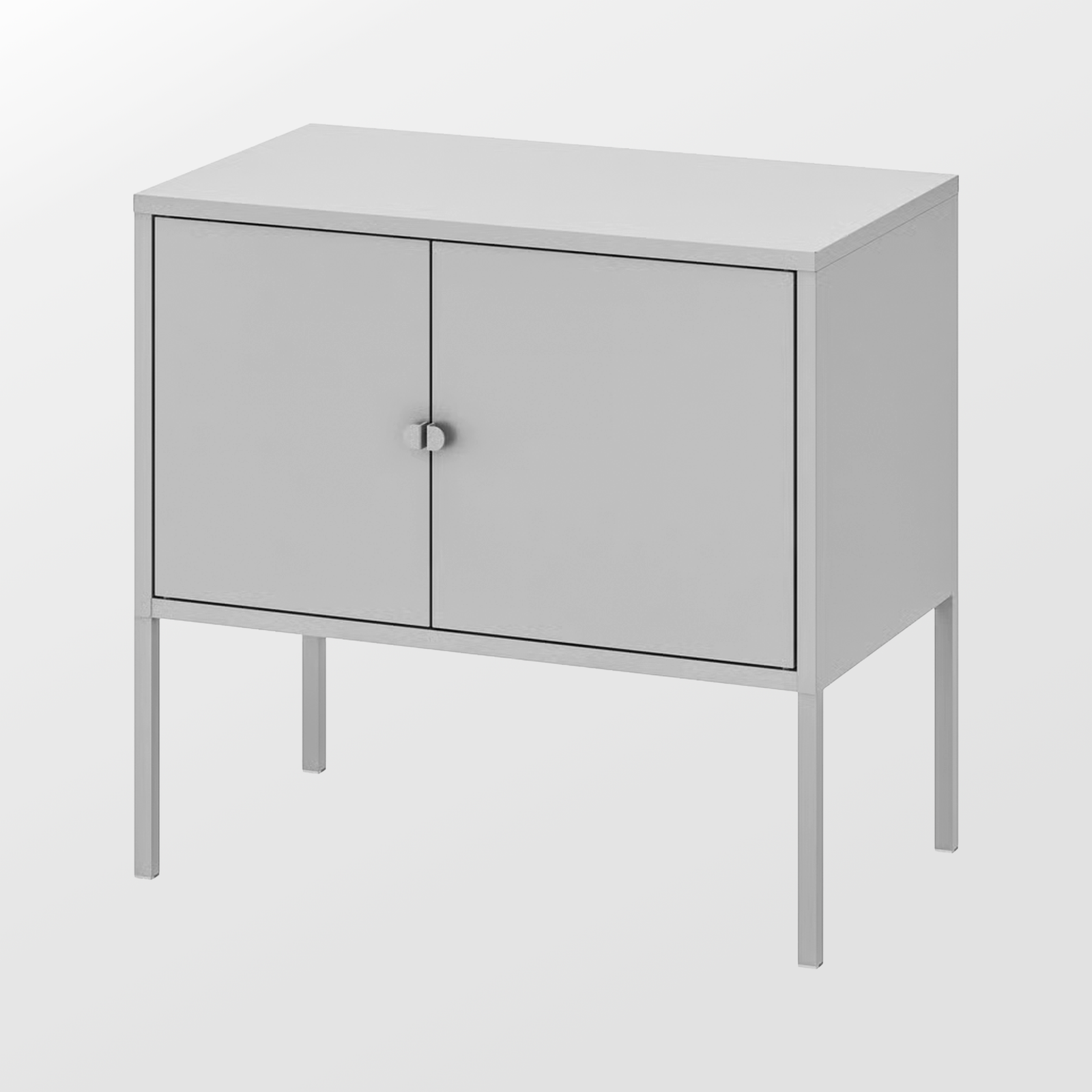 IKEA LIXHULT Cabinet – Metal/Gray - Image 2