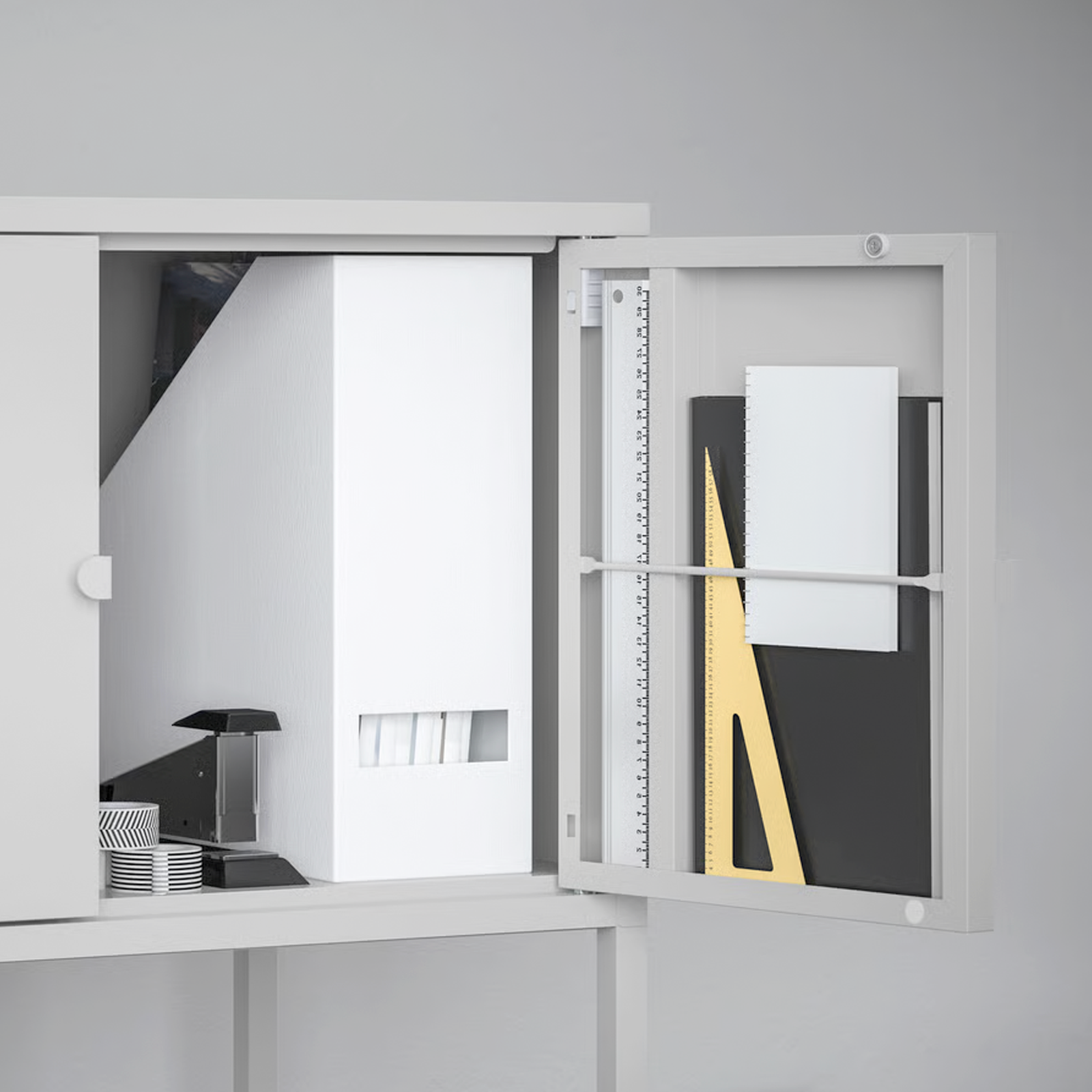 IKEA LIXHULT Cabinet – Metal/Gray - Image 4