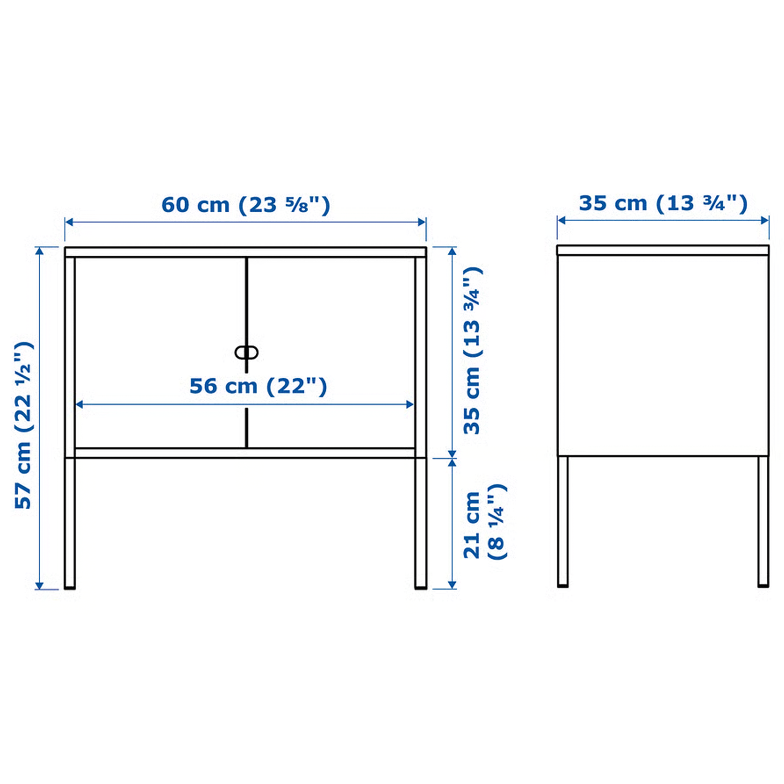 IKEA LIXHULT Cabinet – Metal/Gray - Image 6