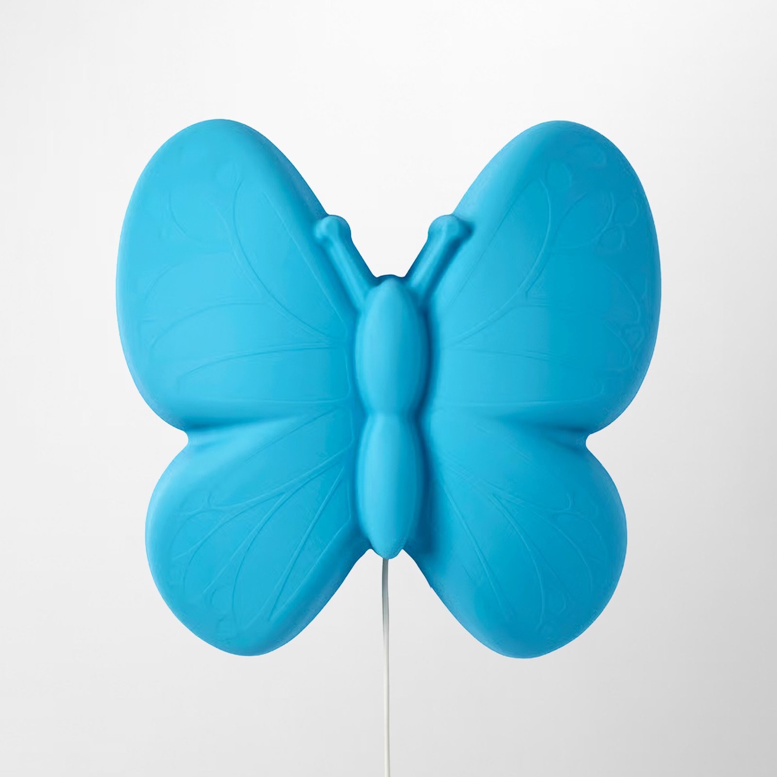 IKEA UPPLYST Wall Lamp – Butterfly, Light Blue